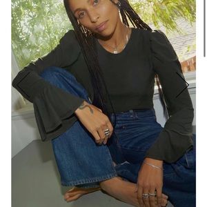 NATION LTD penny long sleeve Nori Large